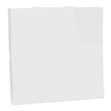 Switch, Miluz Lara, 10A, 1 Way, 2 Module, White