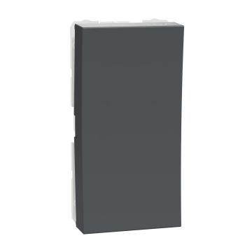 Switch, Miluz Lara, 16A, 1 Way, 1 Module, Anthracite