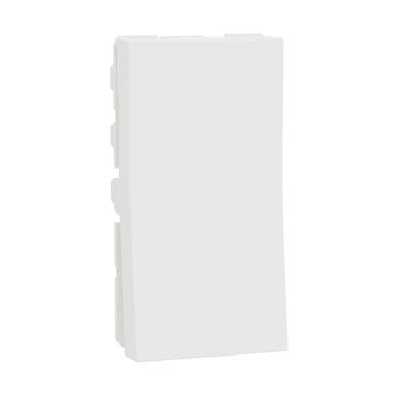 Switch, Miluz Zeta, 16A, 1 Way, 1 Module, White